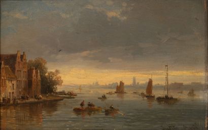Justin Pierre OUVRIÉ (1806-1879)
Lot de deux...