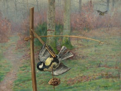 Paul Edouard MERITE (1861-1941)
L'oiseau...