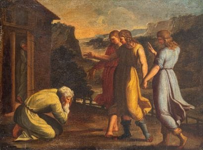 D'après Raffaello SANTI dit RAPHAËL (1483-1520)...