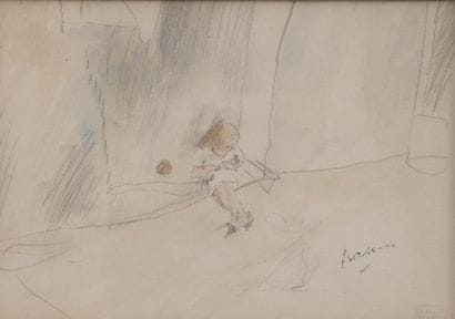 Ecole du XXème siècle
Quatre dessins.
Encre,...