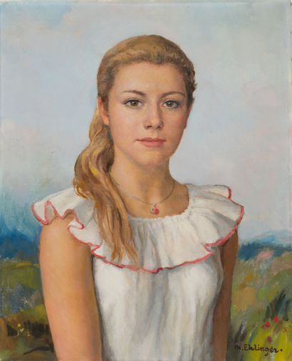 Maurice Ambroise EHLINGER (1896-1981)
Portrait...