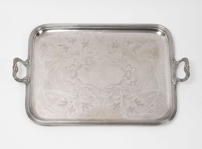 CHRISTOFLE
Plateau rectangulaire de service...