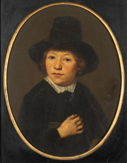 Ecole Hollandaise du XVIIème siècle
Portrait...