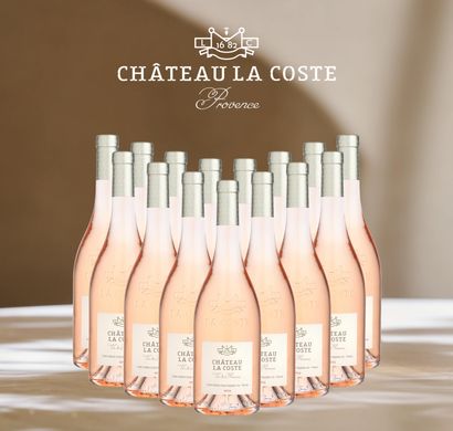 24 bouteilles de Château Rosé
 Cuvée Solidaire...