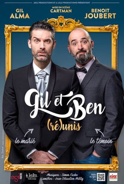 2 places pour le spectacle de Gilles Alma...