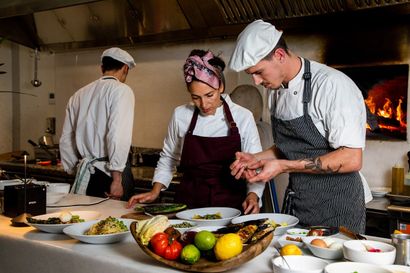 Dîner pour deux personnes au restaurant italien...
