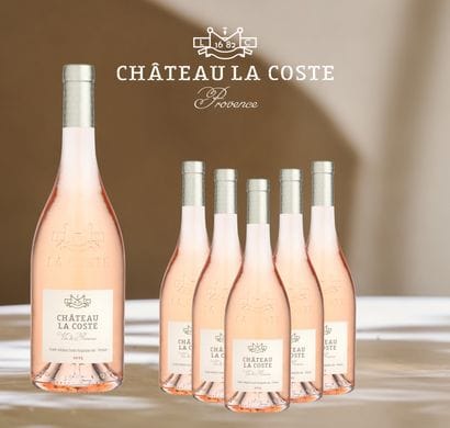 1 Jeroboam and 6 bottles of Château Rosé
...