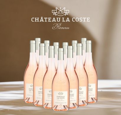 12 bouteilles de Château Rosé
 Cuvée Solidaire...