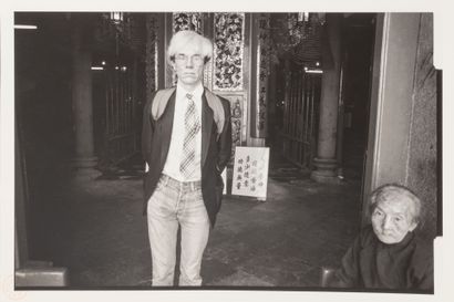Christopher MAKOS (1948) 
Andy Warhol in...