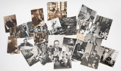Painters and writers.
Raoul Dufy, Félix Labisse,...