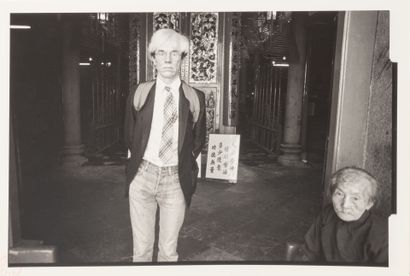 Christopher MAKOS (1948) 
Andy Warhol in...