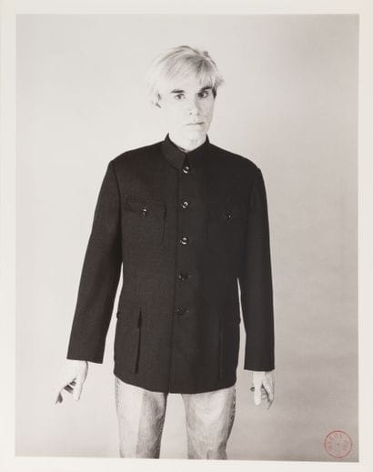 Christopher MAKOS (1948) 
Andy Warhol in...