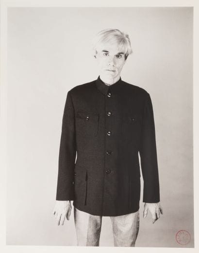 Christopher MAKOS (1948) 
Andy Warhol in...