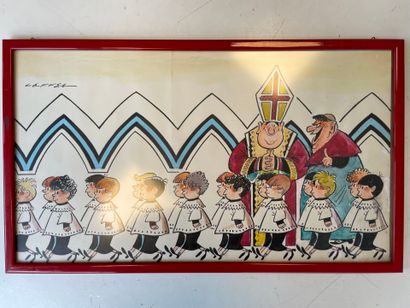 Jean LEFFEL (1918-2001)
Lot de 92 dessins.
Différentes...