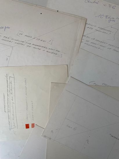 Jean LEFFEL (1918-2001)
Lot de 92 dessins.
Différentes...