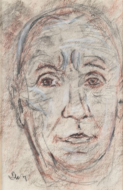 Ecole du XXème siècle
Portrait of a man.
Graphite,...