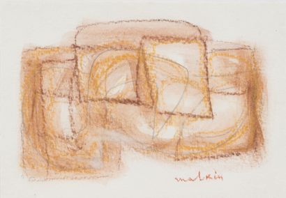 David MALKIN (1910-2002)
Untitled, 1997.
Pastel...