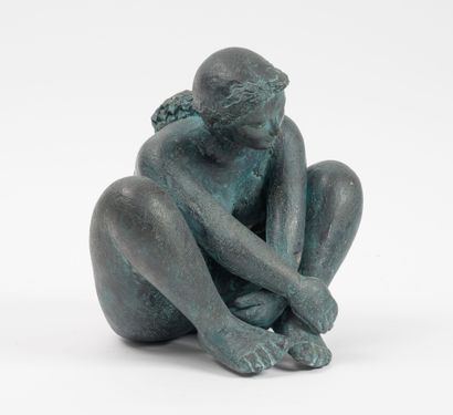 Cécile TAREL (1946)
Female nude.
Patinated...