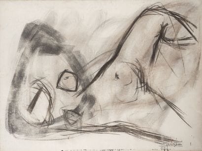 Antonio GUANSE (1926-2008)
Nu couché, 1962.
Technique...
