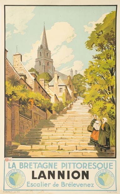 Maurice TOUSSAINT (1882-1974)
Affiche entoilée...