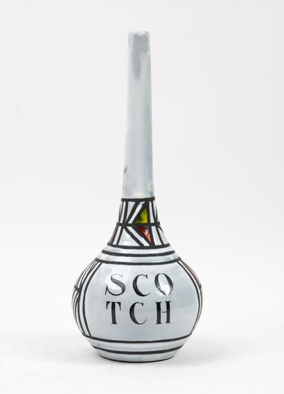 Roger CAPRON (1922-2006)
Bottle with long...