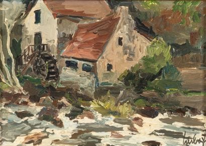 Fernand HERBO (1905-1995)
Mouloin à Crozant,...