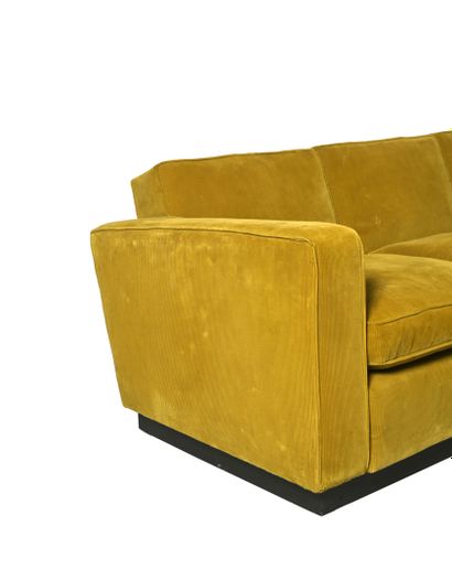 TRAVAIL ITALIEN
Three-seater sofa, circa...