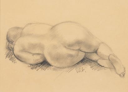 Antoniucci VOLTI (1915-1989)
Nu allongé de...