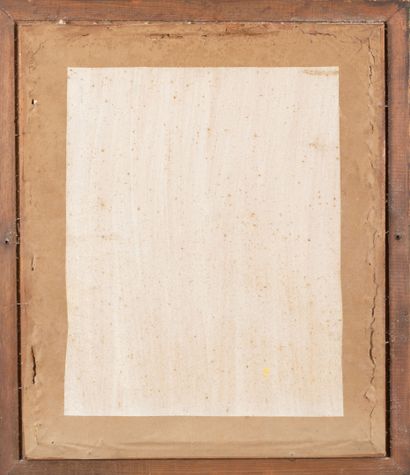 M. MANGIN (XXème siècle)
Jeune dans un intérieur...
