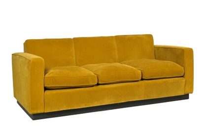 TRAVAIL ITALIEN
Three-seater sofa, circa...