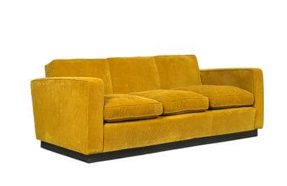 TRAVAIL ITALIEN
Three-seater sofa, circa...