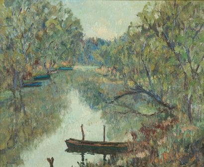Jean SIEURIN (1931)
La rivière l'Eure à Pont...