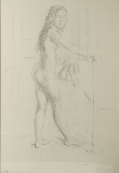 BALTHUS (1908-2001)
Jeune fille.
Impression...