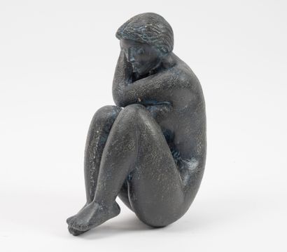 Cécile TAREL (1946)
Female nude.
Patinated...
