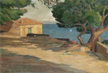 Paul DELORMOZ (1895-1980)
Côtes des Maures...