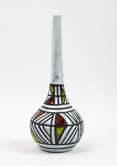 Roger CAPRON (1922-2006)
Bottle with long...