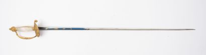 FRANCE, époque Restauration
Officer's sword.
Chased...