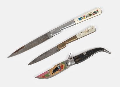 Espagne ou CORSE
4 large knives, 2 of which...