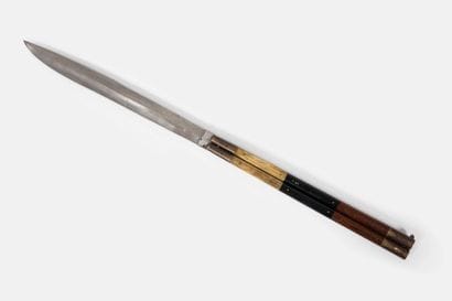 Large dagger.
With double folding handles,...
