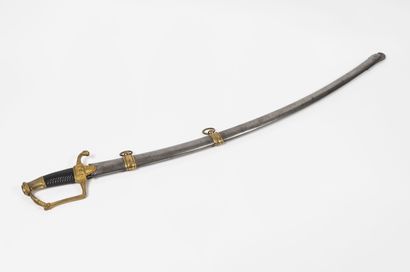 FRANCE, Premier Empire
Staff officer's saber,...