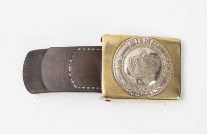 BAVIERE
Troop buckle, model 1847.
Plaque...