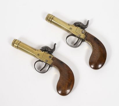 BELGIQUE, milieu du XIXème siècle
Pair of...