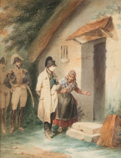 Attribuée à Joseph Louis Hippolyte BELLANGÉ...