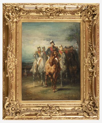 Daniel CASEY (1820-1885)
Napoleon III on...