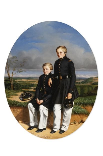 École du milieu du XIXème siècle
Portrait...
