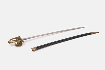 Modern copy of an emblazoned saber commemorating...