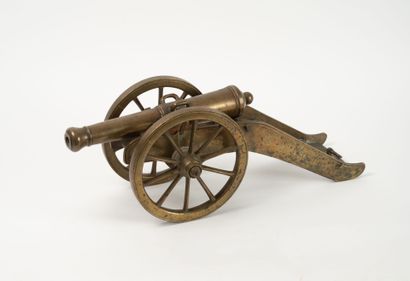 Le Terrible
Bronze model of a cannon, named...
