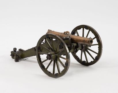 Field gun on 'Gribeauval system' carriage,...