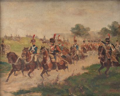 Paul Émile Léon PERBOYRE (1826 -1907)
Hussars...