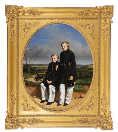 École du milieu du XIXème siècle
Portrait...